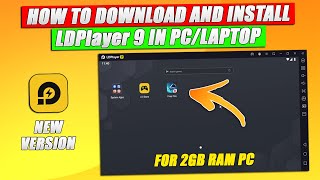 LDPlayer Lite Best For Free Fire On 2GB Ram Without VT Virtualization Technology LowEnd Computer [upl. by Aciraj]