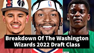 Breakdown Of The Washington Wizards 2022 Draft Class [upl. by Atteynot]