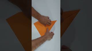 Tutorial Fácil Como Fazer Avião de Papel – Origami [upl. by Ahsirahc]