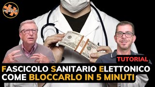 Fascicolo sanitario elettronico come bloccarlo in 5 minuti  Tutorial [upl. by Goda]