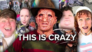 Reacting to Insane Woke TikToks Halloween Special [upl. by Aehc485]