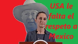 ¡ULTIMA HORA 🔴Claudia Sheinbaum arremete contra Ken Salazar tras criticar estrategia de seguridad [upl. by Beeson]