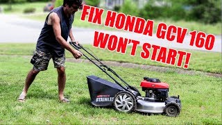 Honda GCV160CC Wont StartWatch to See How I Fix it [upl. by Pricilla]