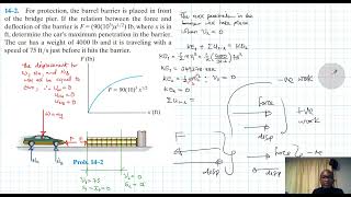 14–2 Kinetics of a Particle Work and Energy Chapter 14 Hibbeler Dynamics Benam Academy [upl. by Darraj]