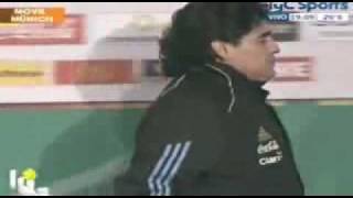 Diego Maradona ahora sí debe saber quién es Thomas Muller [upl. by Eseerahs]