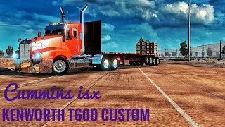 ATS V16 Kenworth T600 day cab Custom PULLING 40T OF Aluminum Nitrate [upl. by Finnegan]