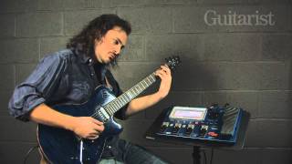 Roland GR55 video review demo Guitarist Magazine HD [upl. by Lim933]