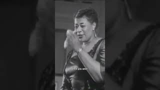 quotTenderlyquot performed by Ella Fitzgerald in Brussels Belgium in 1957 [upl. by Wei]