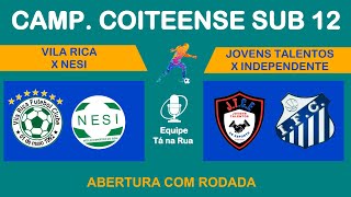 Campeonato Coiteense de Futebol Sub 12 021124 [upl. by Jurdi6]