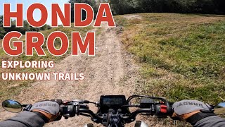 2022 Honda Grom  Off Road Adventure hondagrom honda [upl. by Atilrep]