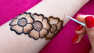 Front hand bridal mehndi designs ll bridal mehndi designs ll front hand mehndi ll full hand mehndi [upl. by Sokram813]