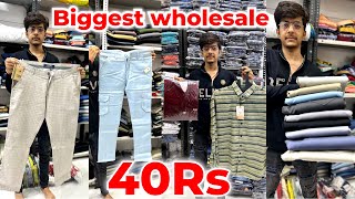 Mumbais Best Kept Secrets Wholesale Market for ShirtsTShirtsCotton PantsJeans and Lycra Pants [upl. by Molini]