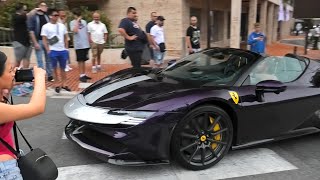 MONACO BEST SUPERCARS SUMMER SEASON 2023 [upl. by Nylcsoj]