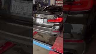 M550I G30 BMW Resanator Delete Xpipe exhaust sound BMW m550i 5series exhaust mpower [upl. by Idnal699]