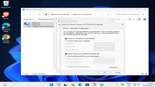 How To Change DNS Settings For IPV4 amp IPV6 in Windows [upl. by Nagn430]