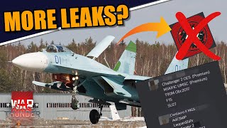 War Thunder  MORE LEAKS appearing COMMON SENSE by now  Gripen F18 amp Su27 NOT LEAKED in a Image [upl. by Lucina]