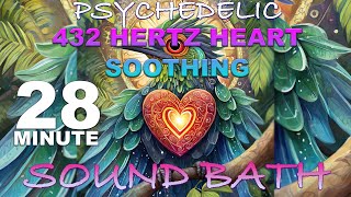 432 Hertz Gong Root Chakra Psychedelic Sound Bath [upl. by Carmelo475]