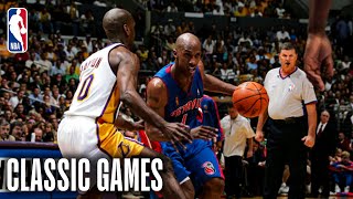 2004 NBA Finals Full Game 1  Detroit Pistons vs Los Angeles Lakers [upl. by Noelc496]