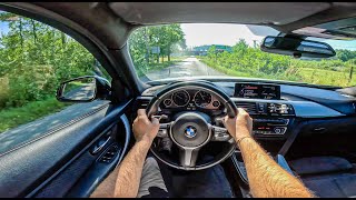 2013 BMW 3 F31  20 320D 184HP  POV Test Drive [upl. by Lawtun846]