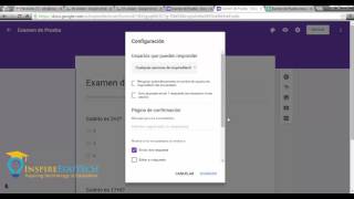 Formularios de Google para Realizar Examenes [upl. by Aihseuqal]