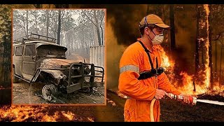 Saving Houses In Australias Worst Wildfires 20192020 PART 2 [upl. by Hannaoj570]