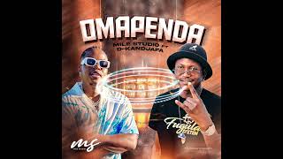 Mile ft D KandjafaOmapenda Official Audio [upl. by Hawger]