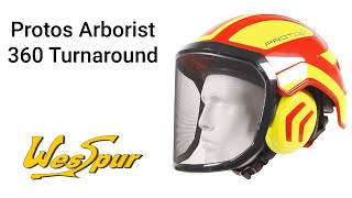 Protos Integral Arborist Helmet 360 Turnaround [upl. by Ycnalc]