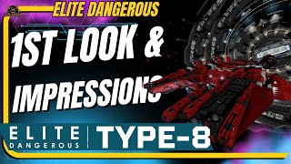 Lakon Type 8 The Ultimate Freight Experience in Elite Dangerous [upl. by Lindgren189]