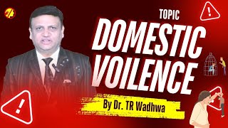 DOMESTIC VIOLENCE  SOCIAL AWARENESS AND GROW INDIA BY TR WADHWA [upl. by Inobe]