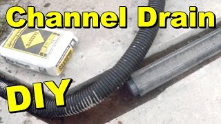 How To Install a Driveway Channel Drain [upl. by Nesta]