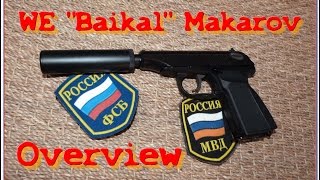 Airsoft  WE MakarovBaikal PMM GBB ENG subs [upl. by Gilder]