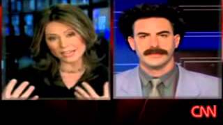 Borat interviewed on CNN in 2006 [upl. by Chapnick353]