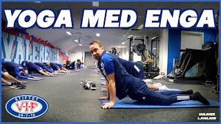 Bernt tar tempen Yoga med Vålerenga [upl. by Nhojleahcim]