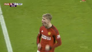 Rasmus Hojlund Goal vs Tottenham  Man United vs Tottenham [upl. by Arhez]