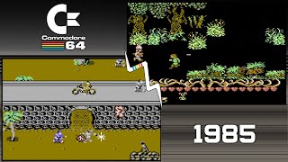 Top 50 Commodore 64 C64 games of 1985  in under 10 minutes [upl. by Adnauqal312]