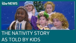 Year 2s tell the Christmas story  ITV News [upl. by Swanhildas]