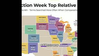 Election Weeks HILARIOUS Search Trends Revealed [upl. by Strickman]