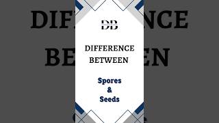 Difference Between Spores and Seeds  Natures Tiny Avengers The Epic Showdown  Seeds vs Spores [upl. by Llertnahs]