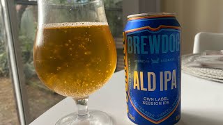 REVIEWING BREWDOG ALDI IPA [upl. by Yraeg]