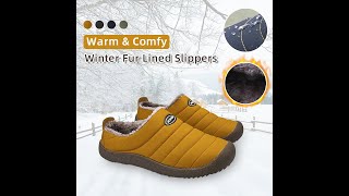 Calceus Addison  Winter Waterresistant IndoorOutdoor Slippers [upl. by Raji]