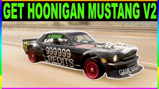 Forza Horizon 5  How to get Hoonigan Gymkhana 10 Ford Hoonicorn Mustang V2 FAST [upl. by Nabalas]