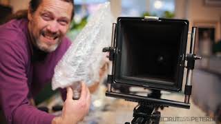 How to make a ground glass for a large format camera DIY  Vlog 105 [upl. by Rebhun]