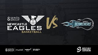 Newcastle Eagles vs Surrey Scorchers  Game Highlights [upl. by Yelrahs]