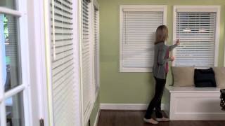 Levolor How To Shorten Cordless Blinds [upl. by Idaf]