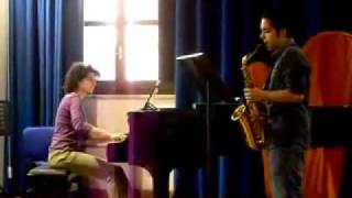 Easy blues Armando GHIDONI Saxophone et Piano [upl. by Irama]