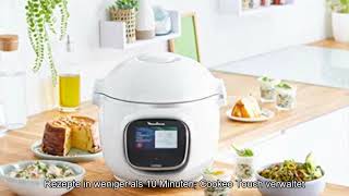 Moulinex Cookeo Touch Multicooker intelligent Hochdruck Touch weiß [upl. by Ignatia790]