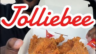 Jollibee ASMR asmrsounds asmreating friedchicken [upl. by Omsare]