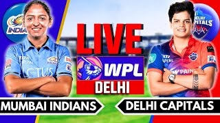 Delhi Capitals vs Mumbai Indians Live  WPL Live Commentary  DC W vs MI W Live Match [upl. by Pascal]