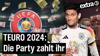 EM 2024 Deutschland zahlt UEFA lacht  extra 3 vom 16052024  NDR [upl. by Landrum338]