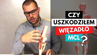 CZY USZKODZIŁEM WIĘZADŁA POBOCZNE PISZCZELOWE MCL W KOLANIE  TOP 3 OZNAKI [upl. by Aix]